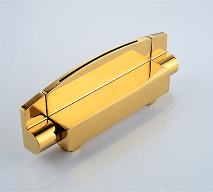 Modern Shiny Gold Bath Mixer #202339