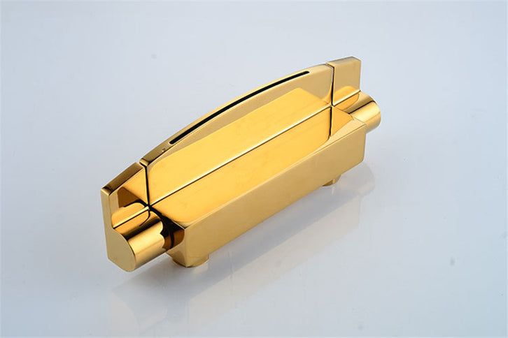 Modern Shiny Gold Bath Mixer #202339