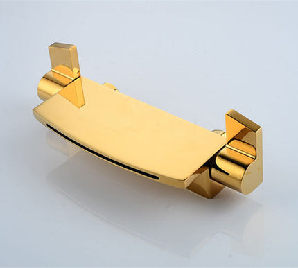 Modern Shiny Gold Bath Mixer #202339