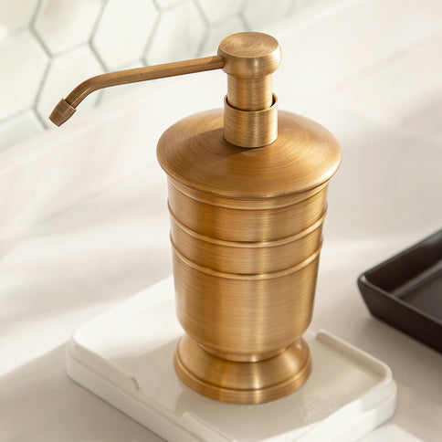 Solid Brass Soap Dispenser #202347