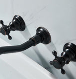 Oil Rubbed Wall Mount Mixer 3 Piece #202358
