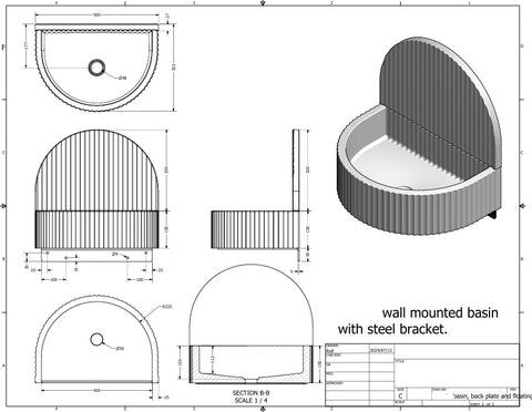 Bracket for Heritage Basin #2023332