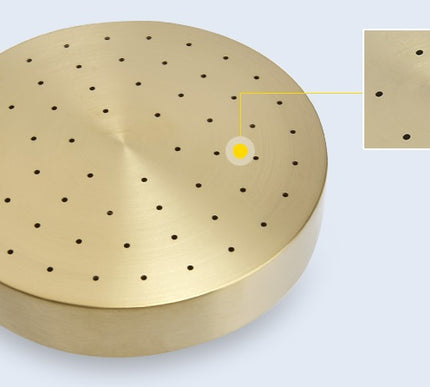 Brushed Gold Shower Mixer #202346