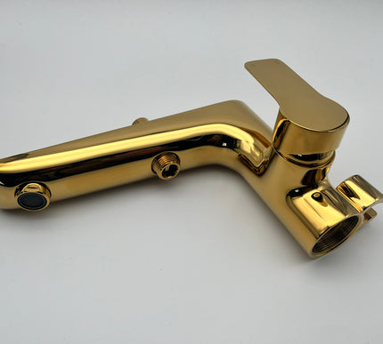 Polished Gold Modern Bath Mixer #202441