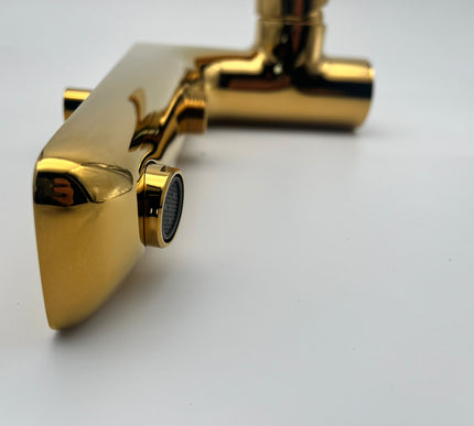 Polished Gold Modern Bath Mixer #202441