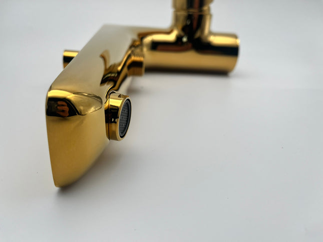 Polished Gold Modern Bath Mixer #202441