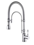 Chrome Single Ceramic Lever Kitchen Mixer with Extending Nozzle #202659