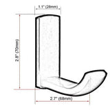 Oil Rubbed Black Modern Robe Hook #202658