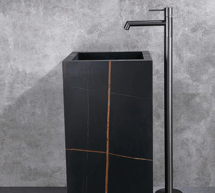 Gunmetal Grey Floor Stand Basin Mixer #202403