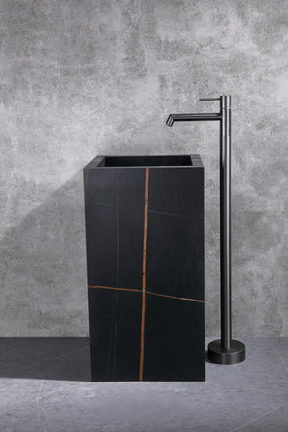 Gunmetal Grey Floor Stand Basin Mixer #202403
