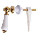 Polished Gold Toilet Cistern Handle #202439
