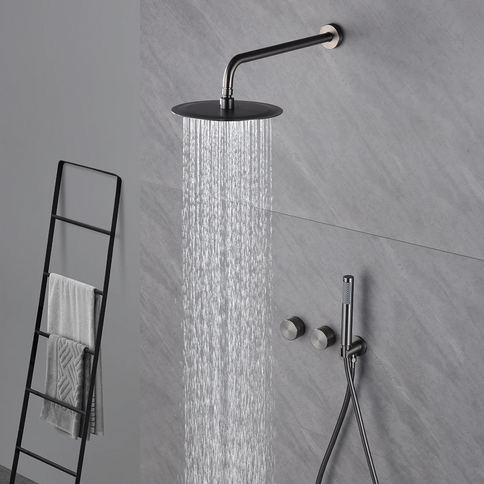 Gunmetal Grey Concealed Shower Mixer #202421