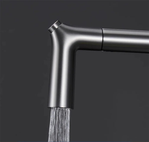 Modern Gunmetal Kitchen Mixer #202426