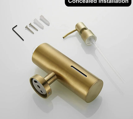 Brushed Gold Soap Dispenser #202433