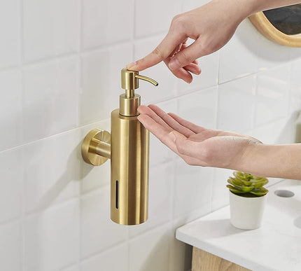 Brushed Gold Soap Dispenser #202433