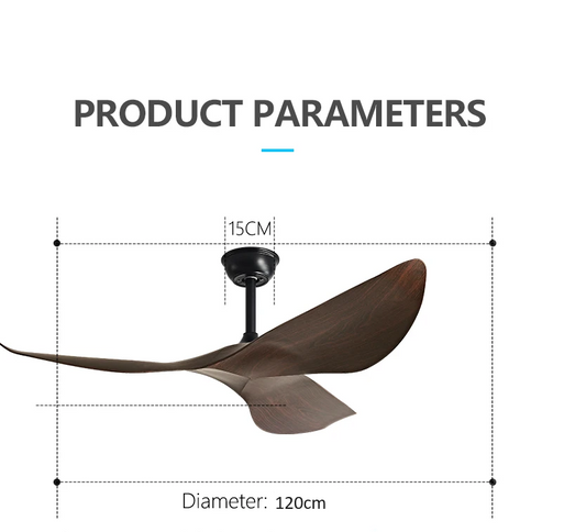 Wooden Ceiling Fan #202428