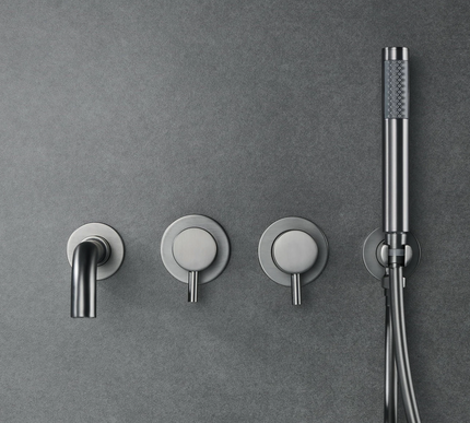 Gunmetal Grey Bath Mixer #202420