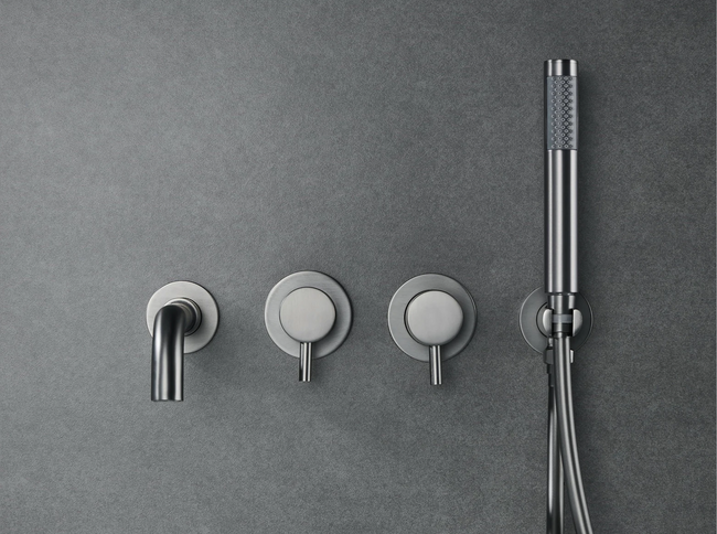Gunmetal Grey Bath Mixer #202420