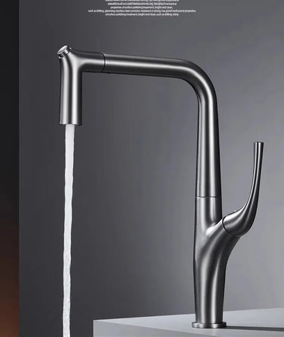 Modern Gunmetal Kitchen Mixer #202426