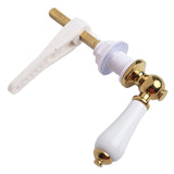 Polished Gold Toilet Cistern Handle #202439