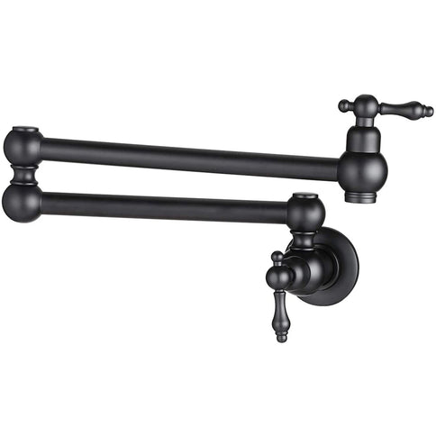 Matt Black Antique Pot Filler #201867