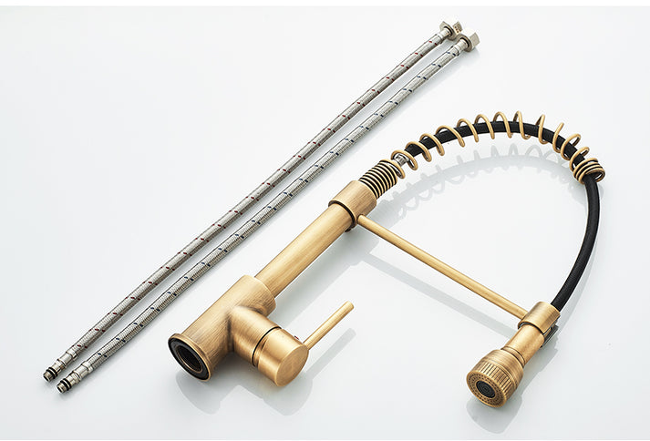 Brass Kitchen Spring Mixer #202352