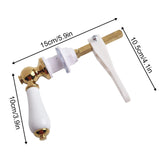 Polished Gold Toilet Cistern Handle #202439