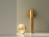 Brushed Gold Door Handle #202344