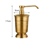 Solid Brass Soap Dispenser #202347
