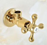 Shiny Gold Angle Valve #202350