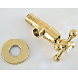 Shiny Gold Angle Valve #202350