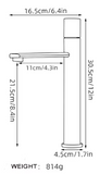 Tall Brass Basin Mixer #202519