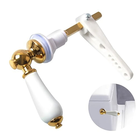 Polished Gold Toilet Cistern Handle #202439