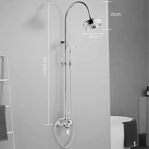 Chrome Shower Mixer #202431