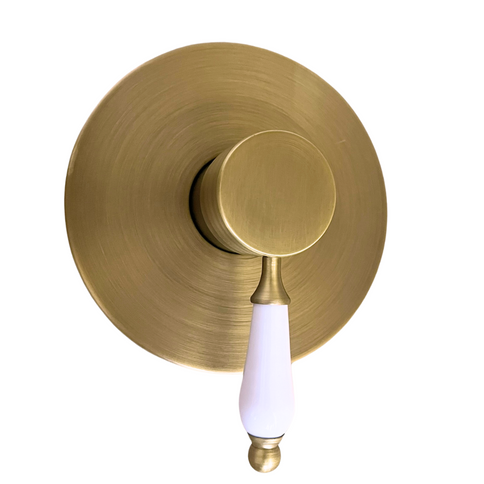 Brass Concealed Shower Unit with Ceramic Lever Handle #202430