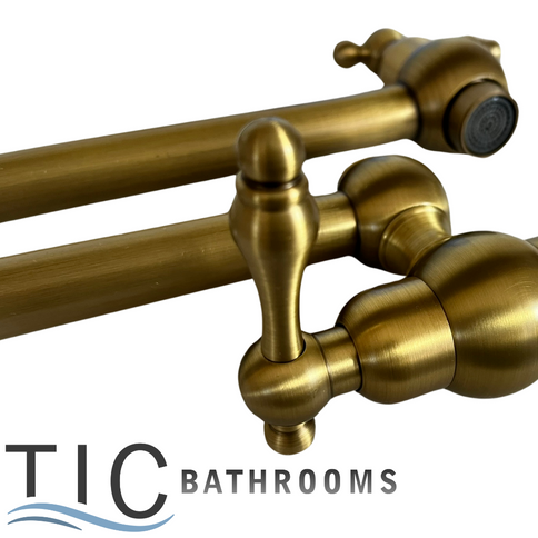 Brushed Brass Pot Filler #202435