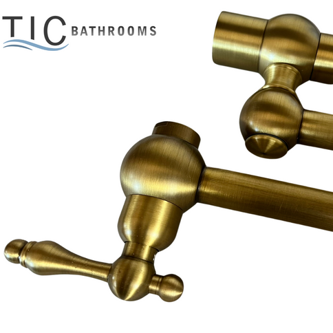 Brushed Brass Pot Filler #202435