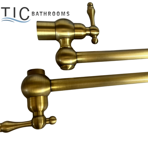 Brushed Brass Pot Filler #202435