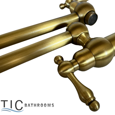 Brushed Brass Pot Filler #202435