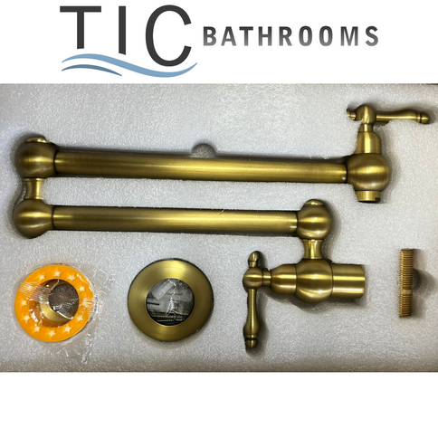 Brushed Brass Pot Filler #202435