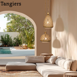 Moroccan Brass Rustic Pendant Light – Bell #2033
