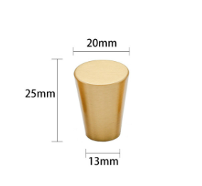 Brushed Gold Modern Handle #202334