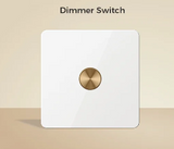 Classic White with brass toggles