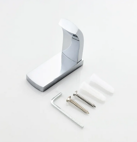 Chrome Modern Robe Hook #202355