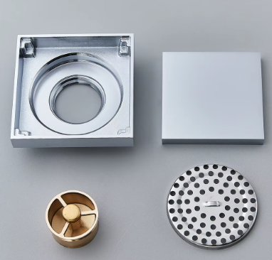 Chrome Shower Trap #202359