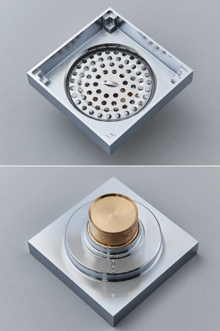 Chrome Shower Trap #202359