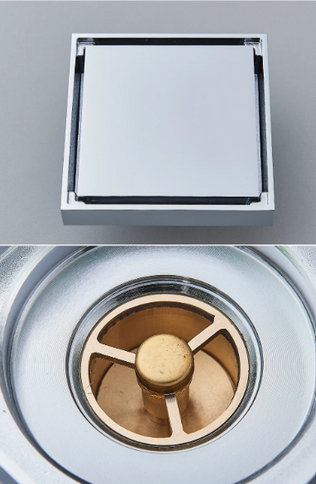 Chrome Shower Trap #202359