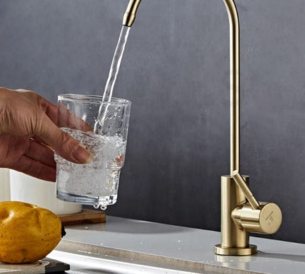 Brushed Gold Water Purified Tap #202356