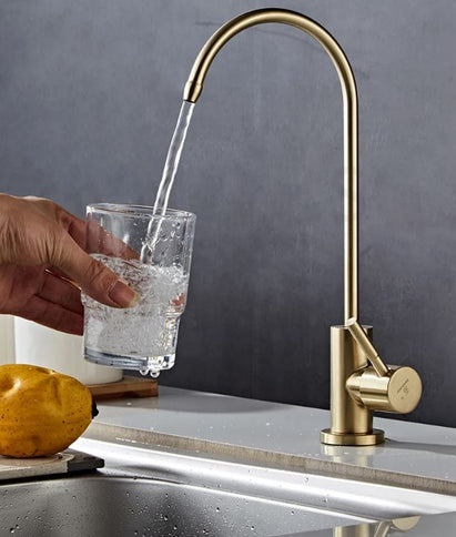 Brushed Gold Water Purified Tap #202356