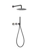 Gunmetal Grey Modern Concealed Shower with Hand Shower #202404